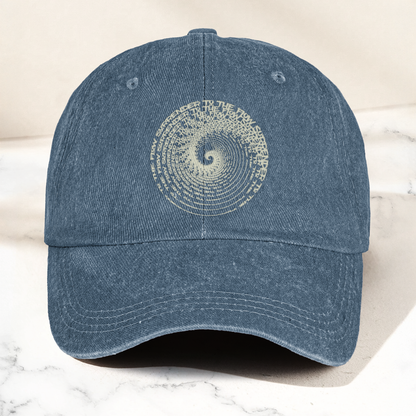 Surrender To The Flow Phish Band Denim Cap – Retro Music The Lizards Phish Cap Gift For Dad (With Box)