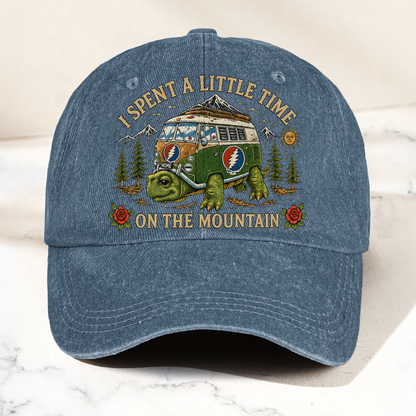 Grateful Dead New Speedway Boogie Toured Bus Terrapin Denim Cap – Retro Vintage Dad Cap Gift For Dad (With Box)