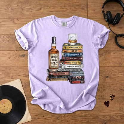 ACDC Cassette Album Collection T-Shirt – Retro Rock Music ACDC Merch Tee