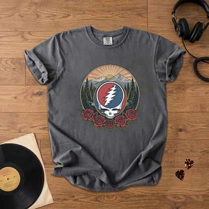 Grateful Dead Steal Your Face T-Shirt – Retro Rock Music Band Merch Tee