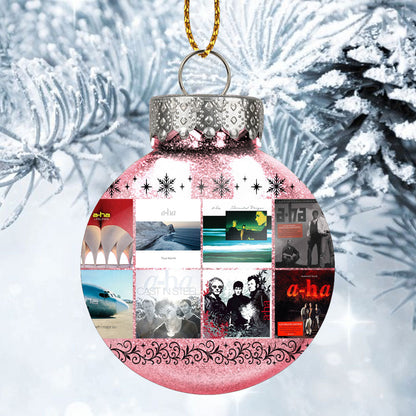 A-ha Ball Ornament – A Nostalgic Christmas Gift for Pop Lovers