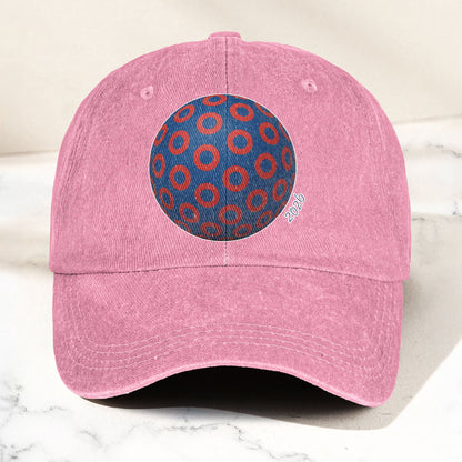 Phish Donut Holographic Denim Cap – Retro Music Phish Cap Gift For Dad (With Box)