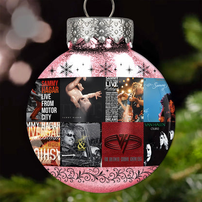 Sammy Hagar Ball Ornament – Rocking the Holidays with the Red Rocker Spirit