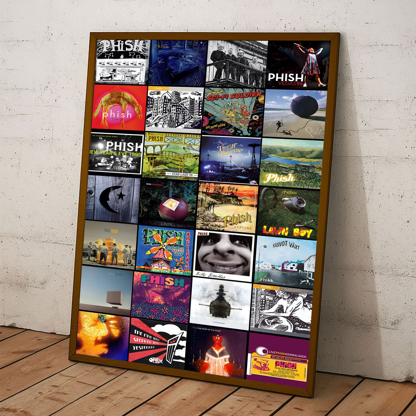 Phish Poster – Moments of Improvisation, Curiosity, and Endless Play
