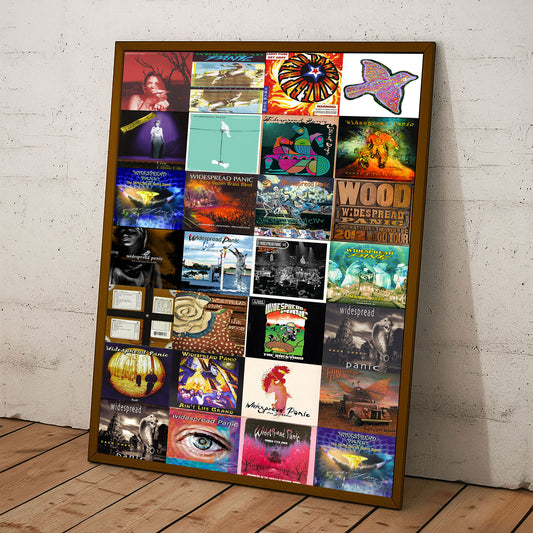 Widespread Panic Poster – A Journey of Improvisation, Freedom, and Live Moments