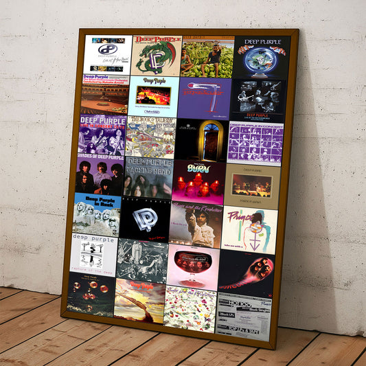 Deep Purple Poster – Moments of Power, Precision, and Rock Legacy