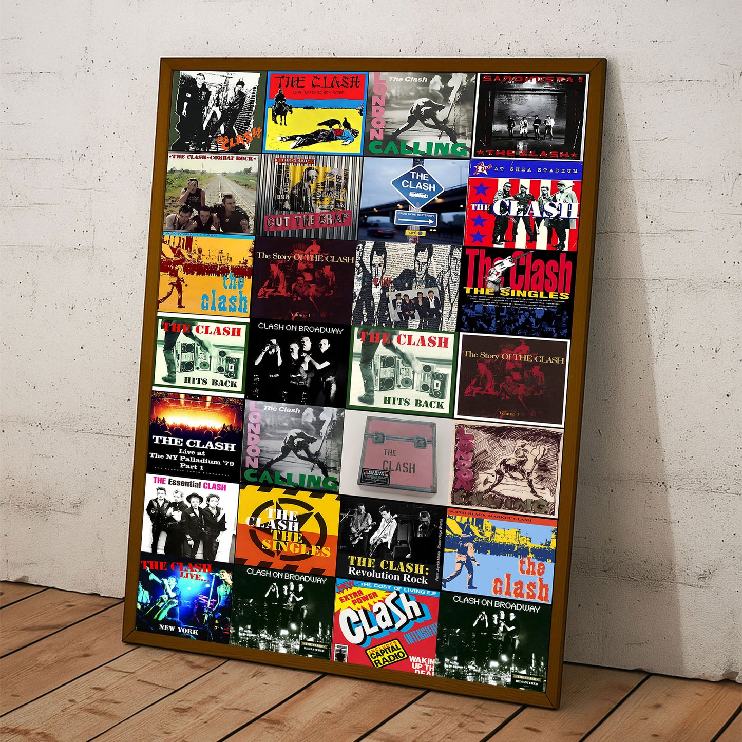 The Clash Poster – Punk Spirit, Protest, and Revolution Sound