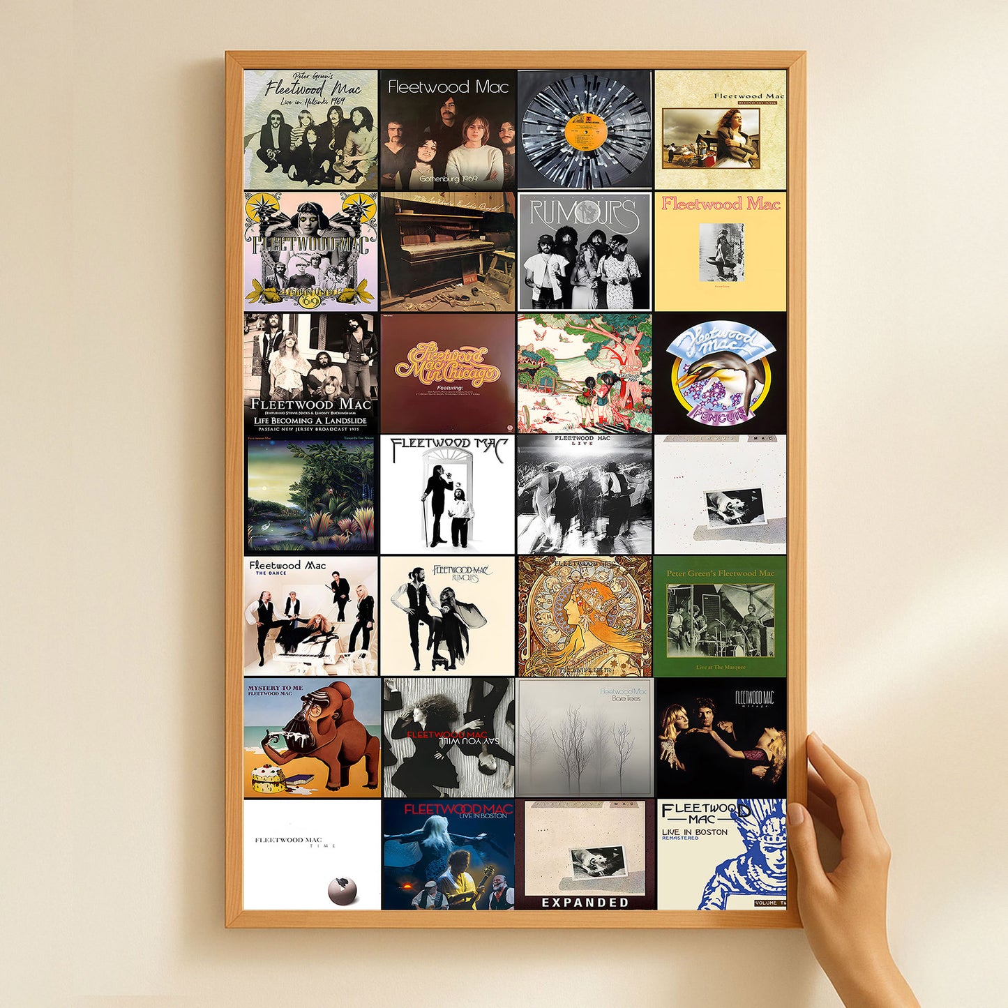 Fleetwood Mac Poster – Moments of Love, Conflict, and Beautiful Distance