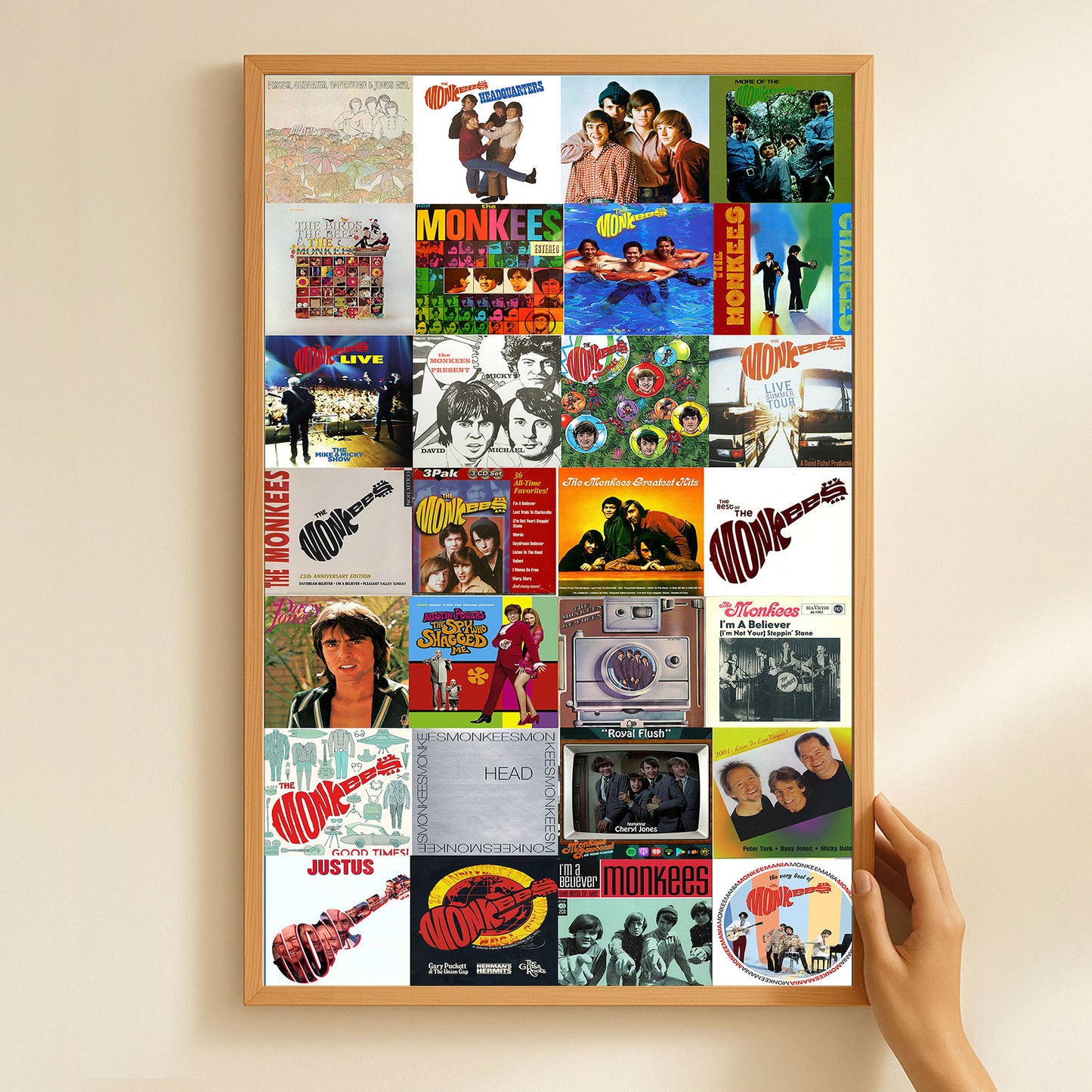 The Monkees Poster – Moments of Youth, Joy, and Pop Innocence