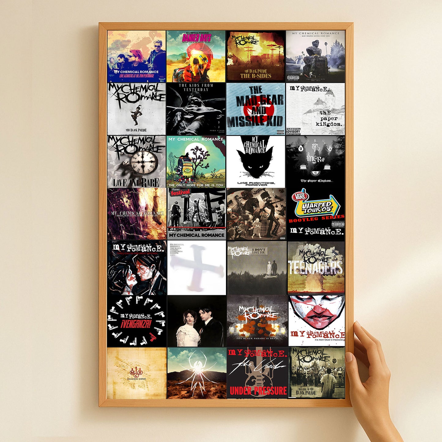 My Chemical Romance Poster – Moments of Pain, Power, and Survival