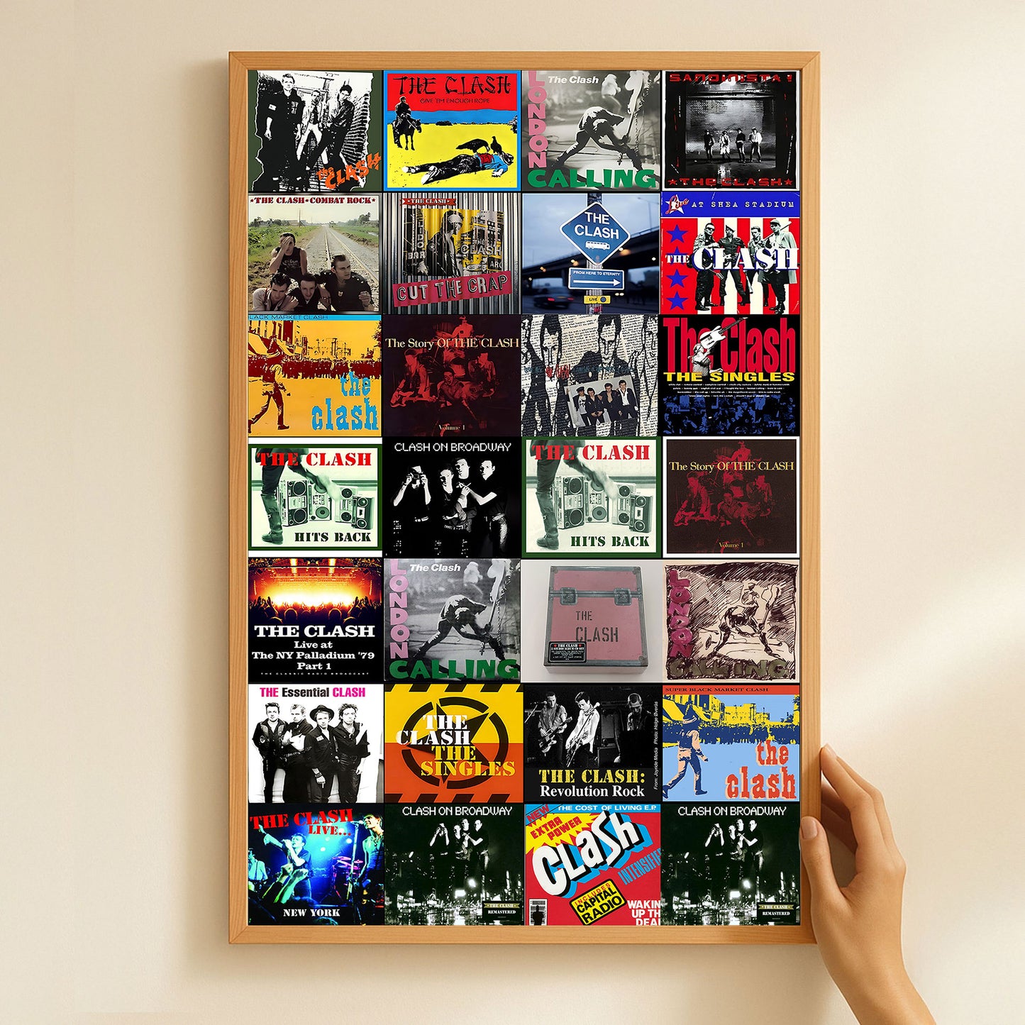 The Clash Poster – Punk Spirit, Protest, and Revolution Sound