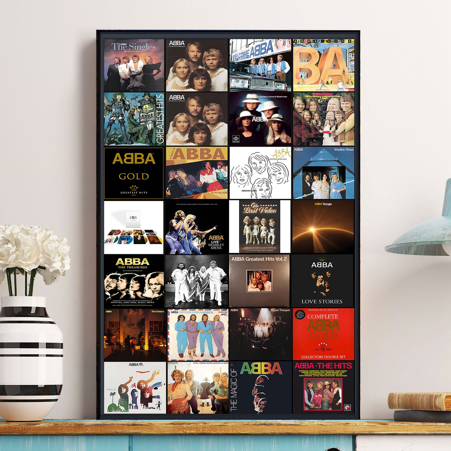 ABBA Poster – Moments of Joy, Harmony, and Timeless Pop