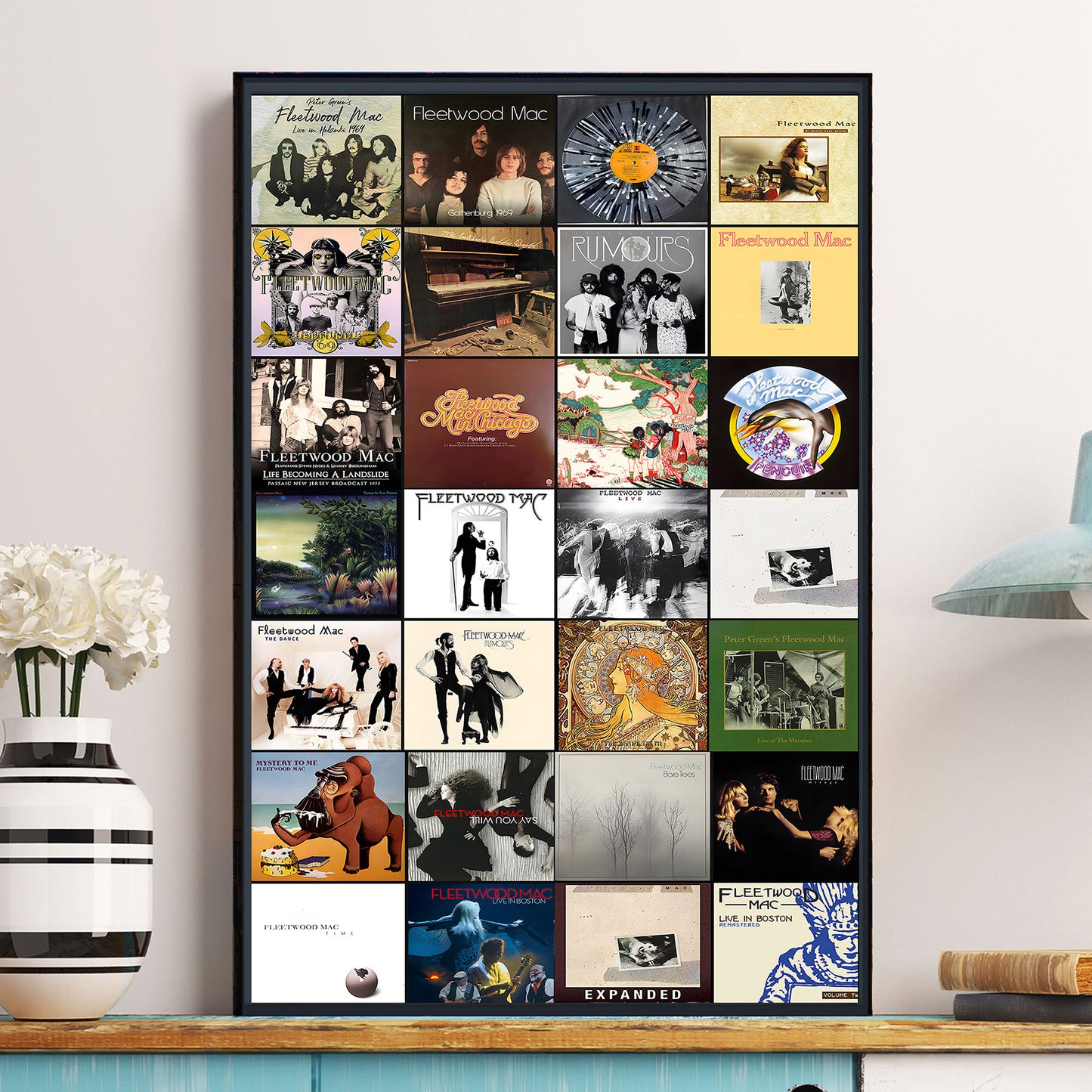 Fleetwood Mac Poster – Moments of Love, Conflict, and Beautiful Distance