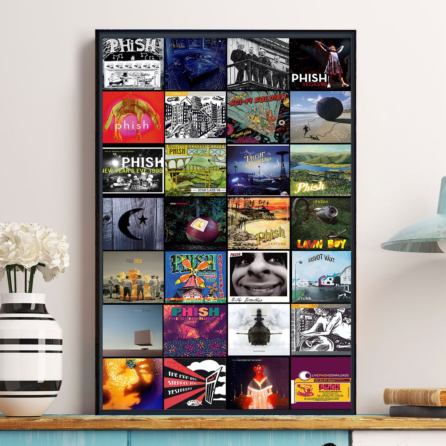 Phish Poster – Moments of Improvisation, Curiosity, and Endless Play