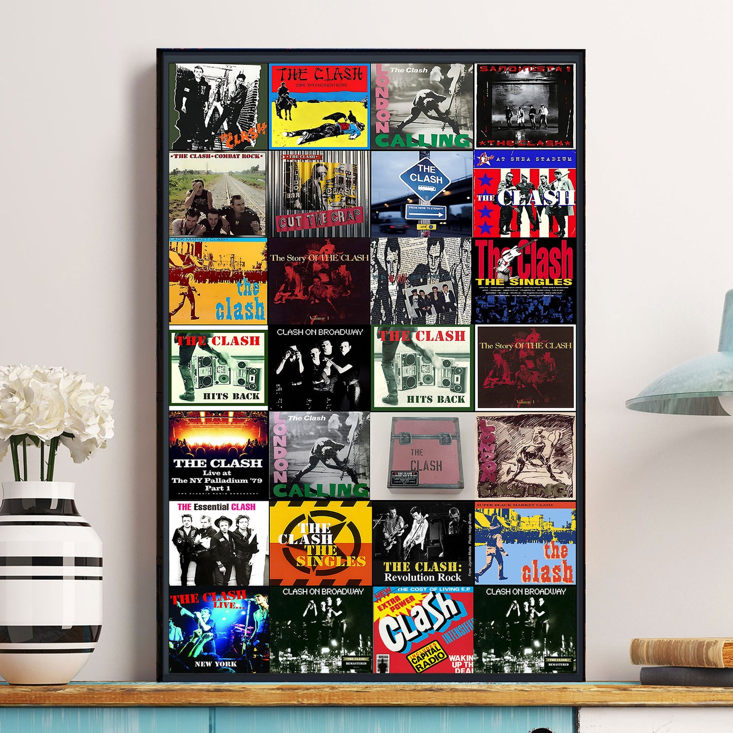 The Clash Poster – Punk Spirit, Protest, and Revolution Sound