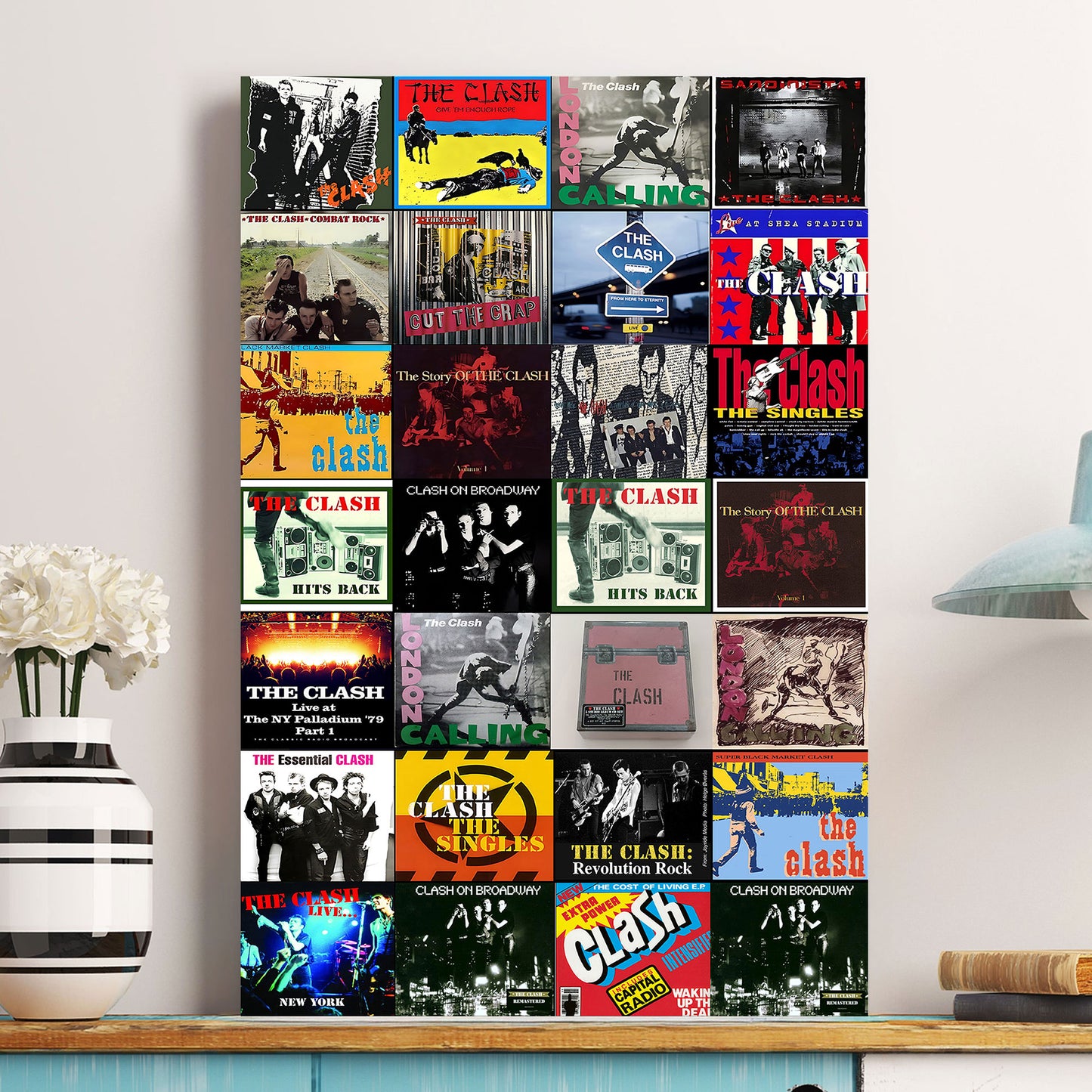 The Clash Poster – Punk Spirit, Protest, and Revolution Sound