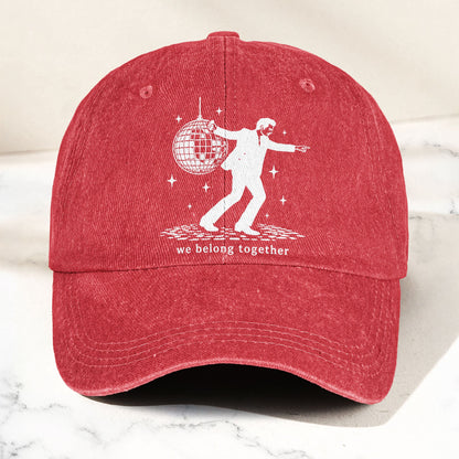 Ritchie Valens We Belong Together Disco Ball Retro Music Merch Denim Cap – Retro Vintage Dad Cap Gift For Dad (With Box)