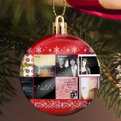 Indigo Girls Ornament – Folk Harmony in Holiday Glow