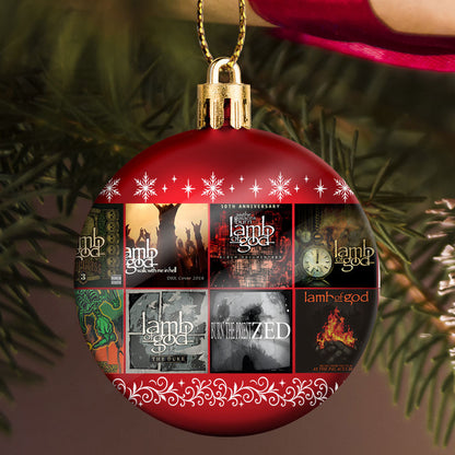 Lamb of God Ball Ornament – Metal Power Unleashed