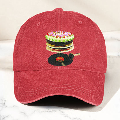 The Rolling Stones Let It Bleed Music Merch Denim Cap – Retro Vintage Dad Cap Gift For Dad (With Box)