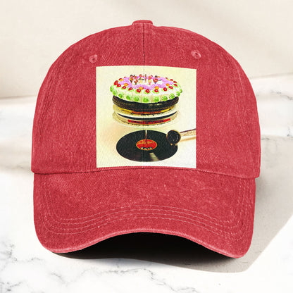 The Rolling Stones Let It Bleed Music Merch Denim Cap – Retro Vintage Dad Cap Gift For Dad (With Box)