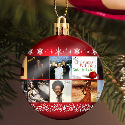 Natalie Cole Ball Ornament – Soulful Elegance