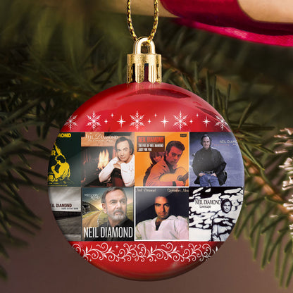 Neil Diamond Ball Ornament – A Sparkling Tribute to Timeless Classics