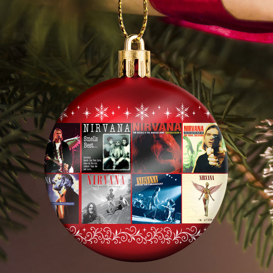 Nirvana Ball Ornament – Grunge Spirit for the Holiday Season