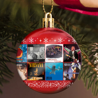 Nirvana Ball Ornament – Grunge Spirit for the Holiday Season