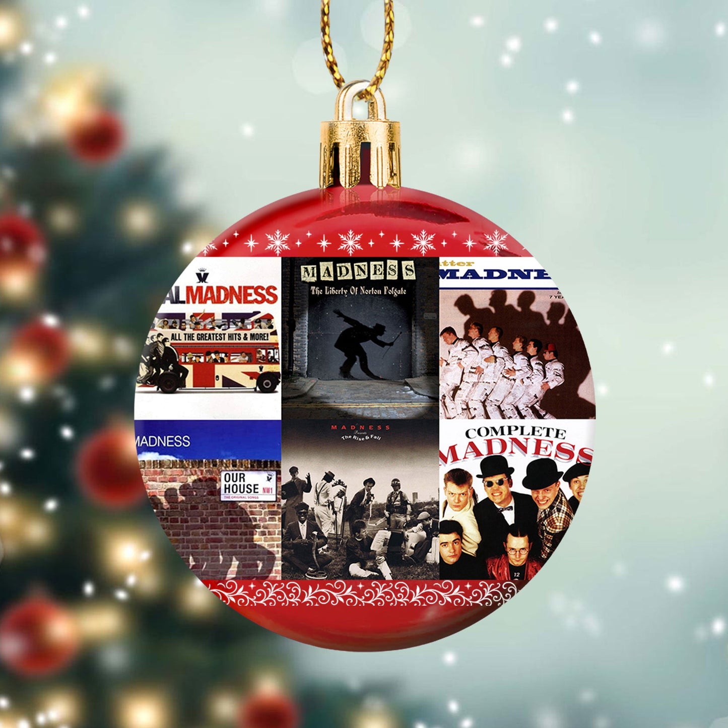 Madness Ball Ornament – Ska Rhythms & British Charm