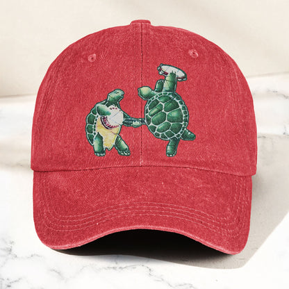 Grateful Dead Dancing Terrapins Denim Cap – Grateful Dead Tribute Merch Dad Hat (With Box)