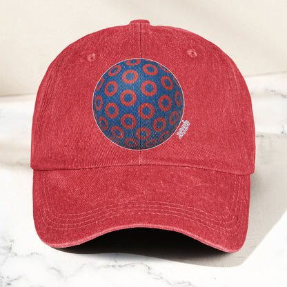 Phish Donut Holographic Denim Cap – Retro Music Phish Cap Gift For Dad (With Box)
