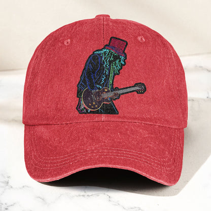 Gun N'rose Denim Cap – Retro Vintage Dad Cap Gift For Dad (With Box)