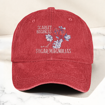Grateful Dead Scarlet Begonias Denim Cap – Vintage Music Grateful Dead Merch Gift for Dad (With Box)