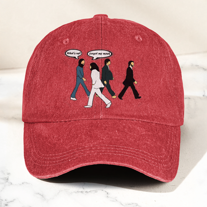 Abbey Road Denim Dad Cap – Iconic Walk ( With BOX)