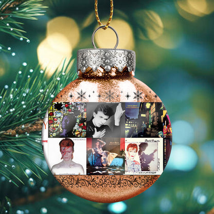 David Bowie Ball Ornament – A Stardust Celebration of Art, Sound, and Cosmic Style