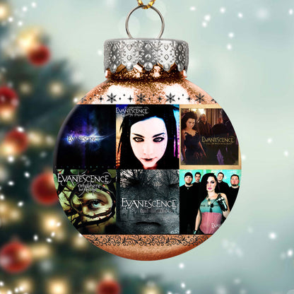 Evanescence Album Collage Ornament – Gothic Rock Christmas Decoration