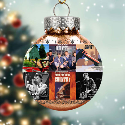 Big Country Album Collage Ornament – Classic Rock Christmas Decoration