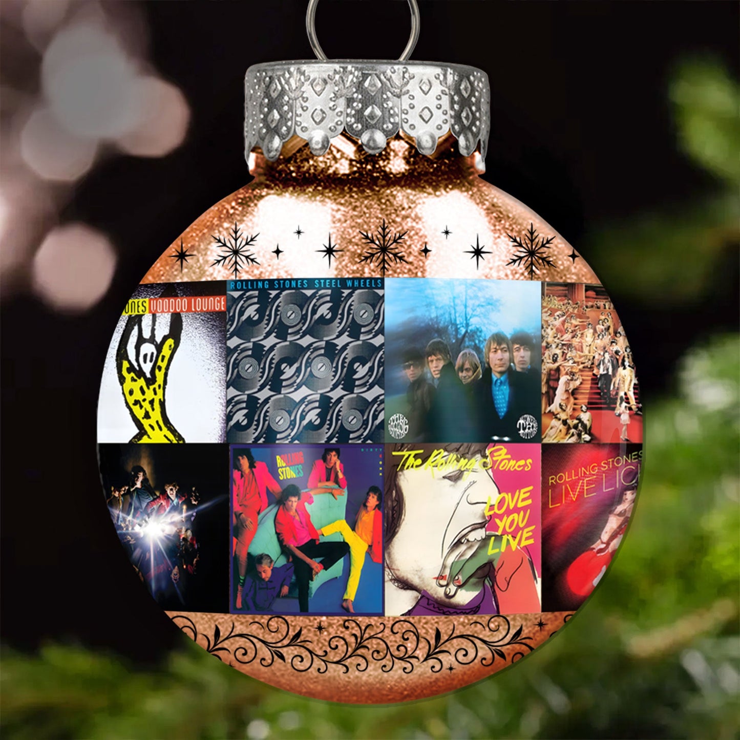 The Rolling Stones Ball Ornament – Rock ’n’ Roll Royalty for Your Tree