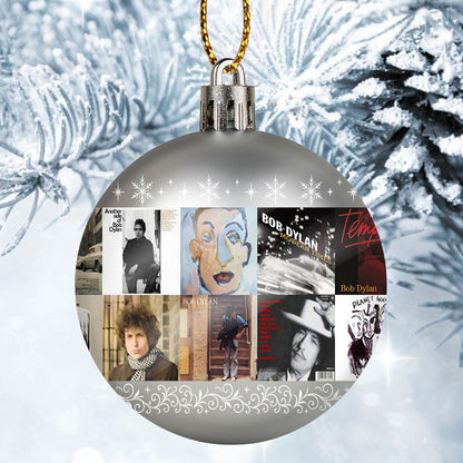 Bob Dylan Ball Ornament – A Tribute to the Poet of Rock and Timeless Melody