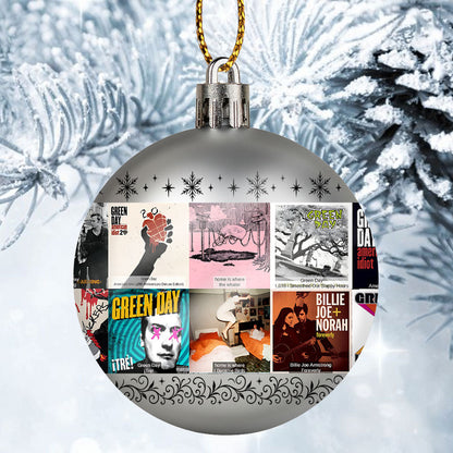 Green Day Ball Ornament – Rock the Holidays with Punk Spirit