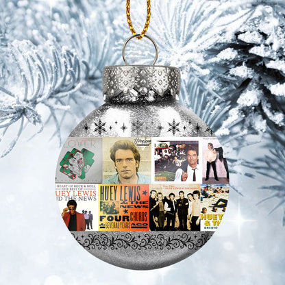 Huey Lewis & The News Ornament – The Heart of Rock ’n’ Roll Holiday
