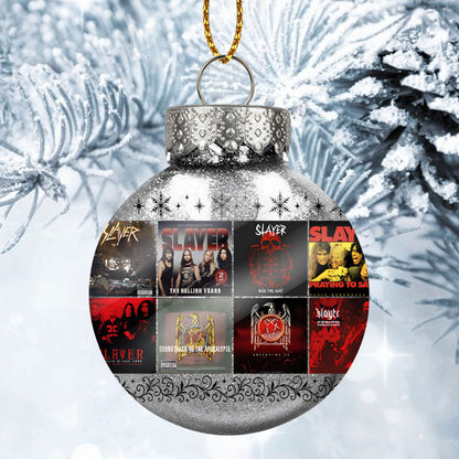 Slayer Ball Ornament – Thrash Metal Meets Holiday Mayhem