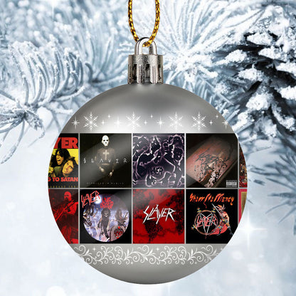Slayer Ball Ornament – Thrash Metal Meets Holiday Mayhem