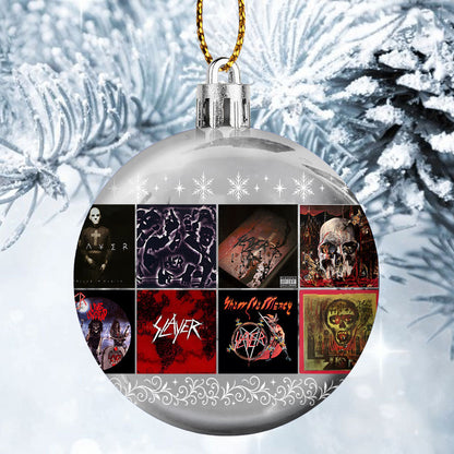 Slayer Ball Ornament – Thrash Metal Meets Holiday Mayhem