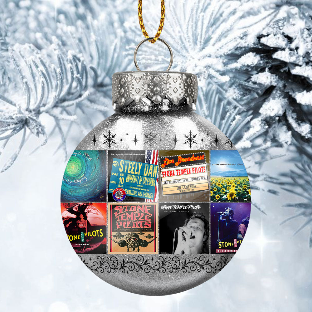 Stone Temple Pilots Ball Ornament – Grunge Legends in Holiday Style