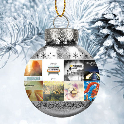 Yellowcard Ball Ornament – Pop-Punk Spirit for the Holidays