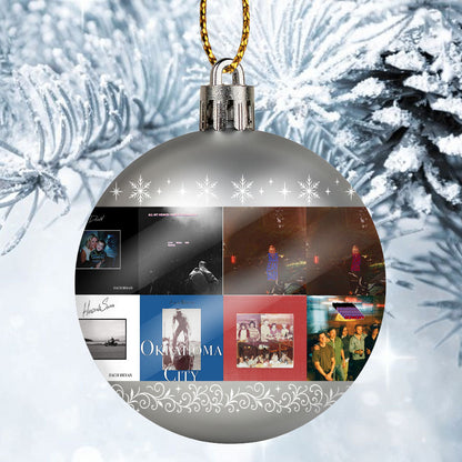 Zach Bryan Ball Ornament – Heartfelt Country Spirit for the Holidays