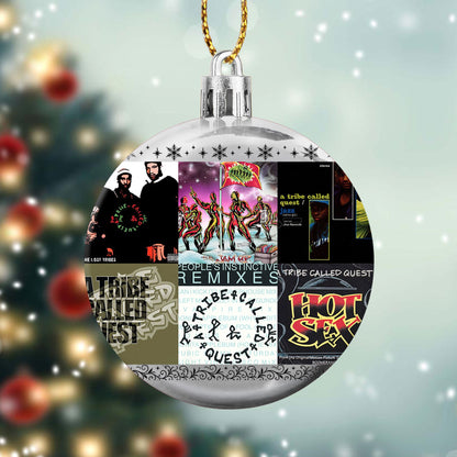 A Tribe Called Quest Ball Ornament – Hip-Hop Legends in Holiday Style