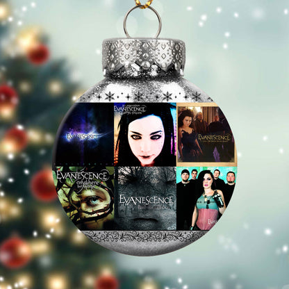 Evanescence Album Collage Ornament – Gothic Rock Christmas Decoration